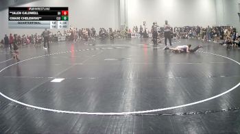 75 lbs Quarterfinal - **Jalen Caldwell, Rockmart Takedown Club vs Chase Chelewski**, Colorado Lions Den