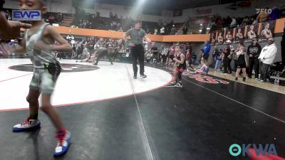 46 lbs Final - Kase Pearson, Hinton Takedown Club vs Antonio Gonzales, Standfast OKC