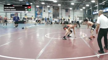 145 lbs Round Of 16 - Tyler Traves, Team Shutt Van Hoven vs George Dennis, Indiana Outlaws Black