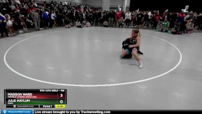 155 lbs Cons. Round 4 - Julie Maylum, Iowa vs Madison Ward, Midwest Xtreme Wrestling