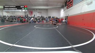 120 lbs Cons. Round 2 - Reidyn Barraza, Rocky Mountain vs Isack Doumbouya, Legend