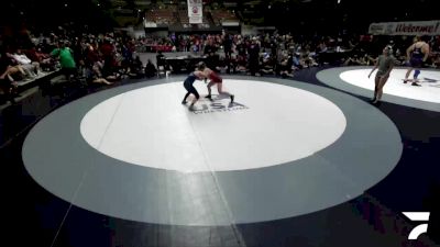 115 lbs Caroline Collins, SDIKWA - San Diego-Imperial Kids Wrestling Association vs Leila Witzerman, LAWA - Los Angles Wrestling Association