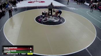 Cons. Round 1 - Evan Crawford, Centennial vs Connor Rempe, Sandy Creek
