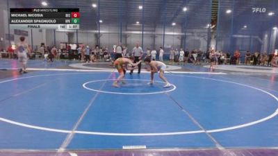 106 lbs Final - Michael Nicosia, Bethlehem Catholic vs Alexander Spagnuolo, Hanover Park