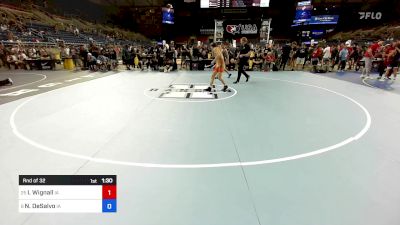 113 lbs Rnd Of 32 - Isaac Wignall, IA vs Nico DeSalvo, IA