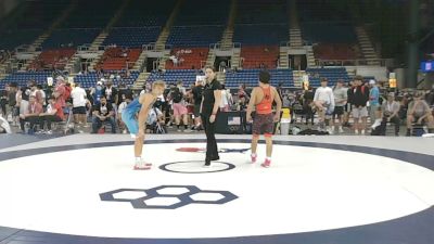 113 lbs Cons. Sub-rd Of 16 - Hector Ortiz, Texas vs Blake Brose, Minnesota