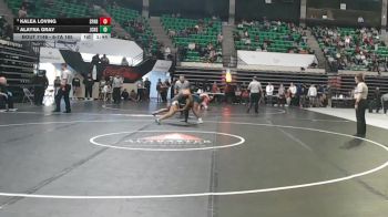 6-7A 165 Semifinal - Alayna Gray, James Clemens HS vs Kalea Loving, Sparkman