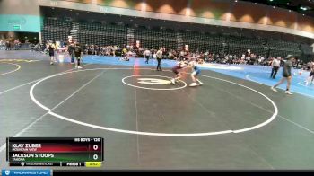 120 lbs Cons. Round 2 - Klay Zuber, Mountain View vs Jackson Stoops, Tahoma