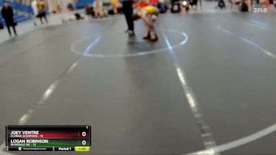 60 lbs Round 5 (6 Team) - Joey Ventre, Florida Scorpions vs Logan Robinson, Riverdale WC