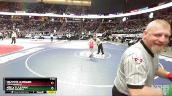 I-101 lbs Cons. Round 2 - Kelly Sullivan, Monroe-Woodbury vs Maddox Hubbard, Chenango Forks