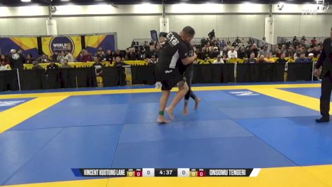 Onsomu Tengeri vs Vincent Kuotung Lane 2024 World IBJJF Jiu-Jitsu No-Gi Championship