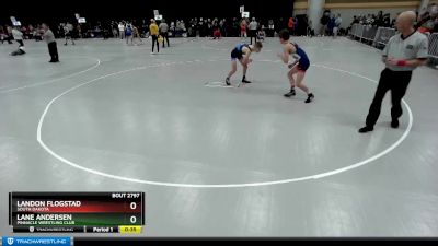 120 lbs Cons. Round 4 - Landon Flogstad, South Dakota vs Lane Andersen, Pinnacle Wrestling Club