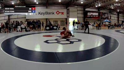 79 kg Cons. Round 5 - Sean Degl, Empire Wrestling Academy vs Ryan Ford, SKWC