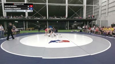 130 lbs Skylin Darnell, South Carolina vs Gabriella Frankian, New York