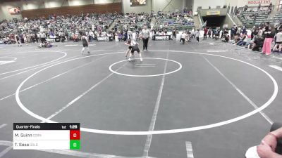 85 lbs Quarterfinal - Micheal Guinn, Corning Sharks vs Tyler Sosa, Gold Rush Wrestling