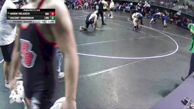 220 lbs Champ. Round 1 - Aiden Velazco, Syracuse Mat Club vs Jacoby Griesman, Little Jays Wrestling Club