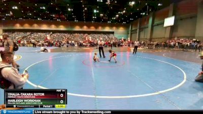 37-46 lbs Round 3 - Harleigh Workman, Fallon Outlaws Wrestling Club vs Ymalia-Takara Rotor, Fernley Youth Wrestling