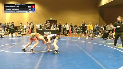 106 lbs Semis - Brady Genard, Mat Assassins vs Quinn Bagnell, River Wrestling Club