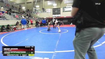 165 lbs Cons. Round 3 - Becket Jackson, BISHOP KELLEY vs Adrian Ratsphangthong, Van Buren