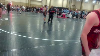 132 lbs Rr Rnd 2 - Laine Anker, Eagles Wrestling Club vs Camren French, Beebe Trained Blue