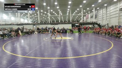 125 lbs Kylee Kurszewski, Wisconsin vs Me'kala James, California Gold