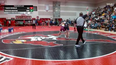 133 lbs Cons. Round 4 - Weston Marten, Tracy-Milroy-Balaton-Westbrook-Walnut Grove vs Zach Skoblik, Wabasso