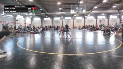 175 lbs Round 2 (12 Team) - Zach Garvin, Steller Trained Jet vs Rory Dixon, Mat Assassins Red