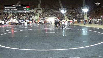 6A 138 lbs Cons. Round 3 - Jermey Beamon, Park Crossing High School vs Caleb Altsman, Brookwood Jr-Sr