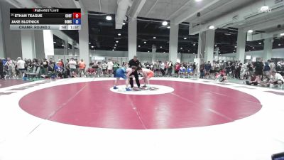 U20 Freestyle FS - 79 lbs Champ. Round 2 - Ethan Teague, Cowboy RTC vs Jake Slotnick, Blue & Gold Wrestling Club