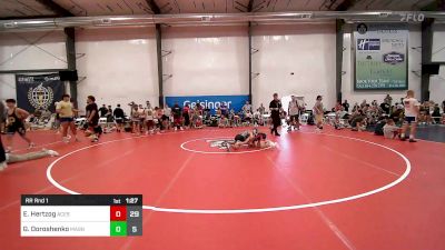 76 lbs Rr Rnd 1 - Easton Hertzog, ACES Of Diamonds vs Griffin Doroshenko, Mat Assassins K8 B