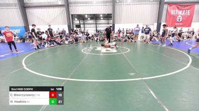 80 lbs Rr Rnd 1 - Chael Wawrzynowicz, CT Whale K-8 vs Navelle Hawkins, Bad Karma MS