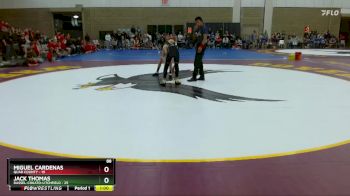 88 lbs Placement (4 Team) - Miguel Cardenas, Quad County vs Jack Thomas, Dassel-Cokato-Litchfield