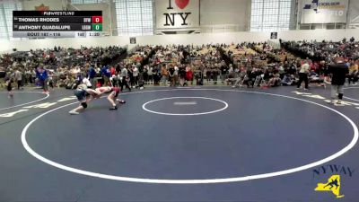 116 lbs Champ. Round 2 - Thomas Rhodes, BH-BL Youth Wrestling vs Anthony Guadalupe, Long Beach Gladiators Wrestling