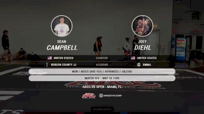 Sean Campbel vs Joey Diehl 2024 ADCC Miami Open