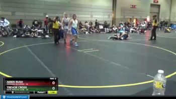 187 lbs Round 2 (8 Team) - TREVOR CROSS, Elite Athletic Club vs Aiden Rush, Michigan Bulldogs