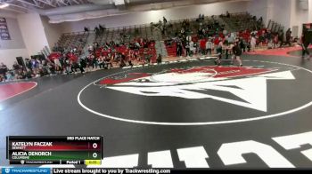 110 lbs 3rd Place Match - Katelyn Faczak, Bennett vs Alicia Denorch, Columbine