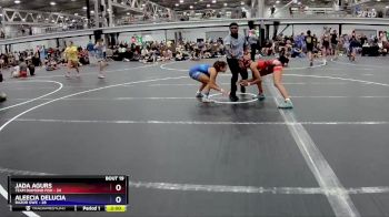 107 lbs Round 5 (8 Team) - Jada Agurs, Team Diamond Fish vs Aleecia Delucia, RaZor GWC