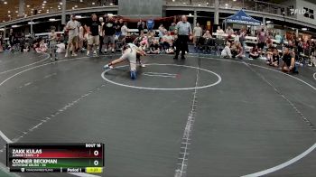 88 lbs Round 4 (8 Team) - Conner Beckman, Keystone Krush vs Zakk Kulas, Junior Terps