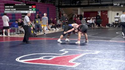 285 lbs Consi Of 8 #1 - Aden Roe, Edinboro vs Brody Kline, Franklin & Marshall