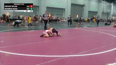66 lbs Round 4 (6 Team) - Lincoln Taylor, Alabama Hammers vs Maverick Sicka, Project X
