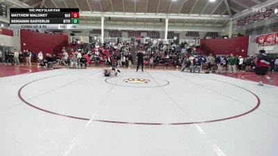 113 lbs Consi Of 8 #2 - Matthew Maloney, The Marist School vs Benjamin Easterlin, Mount Vernon