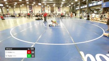 85 lbs Rr Rnd 2 - Zakkary Kulas, Ragin Raisins Concord vs Griffin Taylor, Camp Reynolds Wrestling Club