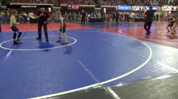 69 lbs Champ. Round 2 - Jett Roberts, Dillon Wrestling Club vs Lane Vinson, Falls Academy