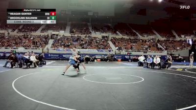 132-D2 Cons. Round 3 - Brooklinn Baldwin, Snowflake High School vs REAGAN GUNTER, Benjamin Franklin High School