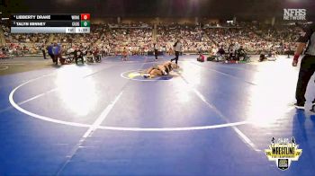 G5A-130 lbs Quarterfinal - Talyn Minney, CUSHING (Girls) vs Libberty Drake, WARNER (Girls)