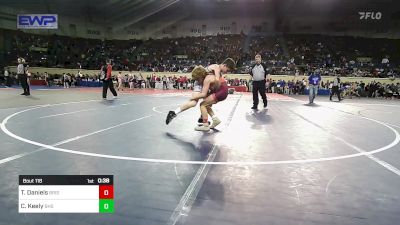 94 lbs Consi Of 16 #1 - Tucker Daniels, Bristow vs Cooper Keely, Blanchard High School