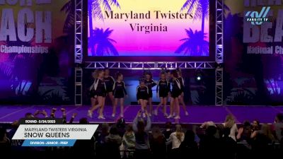Maryland Twisters Virginia - Snow Queens [2023 L2.2 Junior - PREP 3/24/2023] 2023 ACDA Reach the Beach Grand Nationals - DI/DII