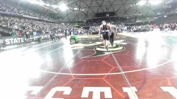 Boys 3A 285 lbs Champ. Round 2 - Pedro Martinez - Espinoza, Bishop Blanchet vs Seth Reeve, Hermiston