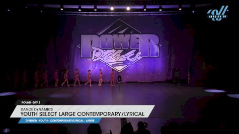 Dance Dynamics - Youth Select Large Contemporary/Lyrical [2025 Youth - Contemporary/Lyrical - Large Day 2] 2025 Power Dance Grand Nationals