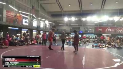 285 lbs Placement Matches (16 Team) - Willie Cox, Assassins Pink vs Will Agudelo, Storm Center